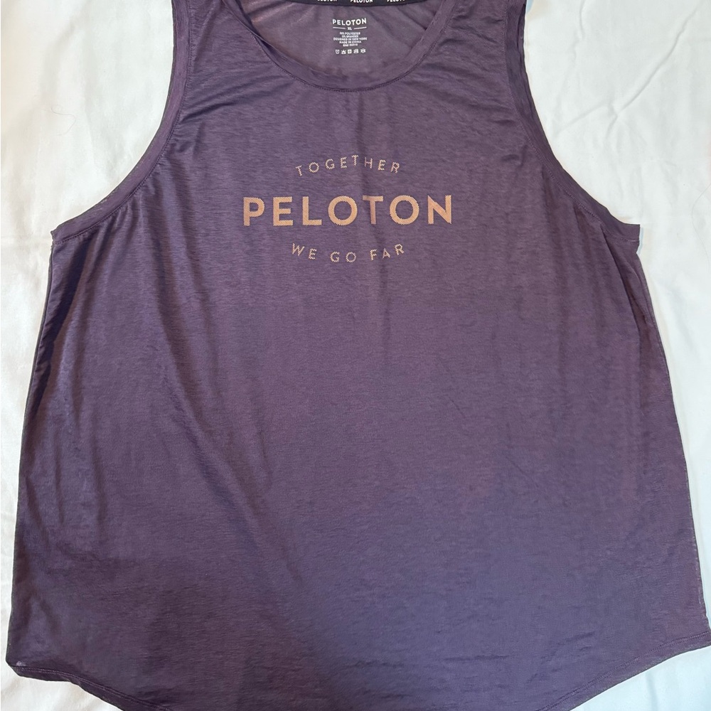 Peloton Women's Tank Top in Deep Purple